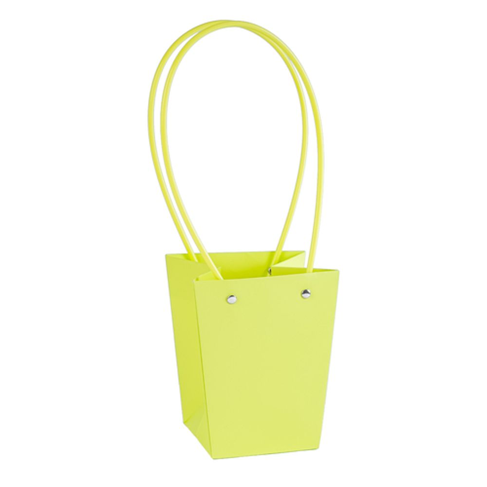 Пакет для цветов КОНУС 13*9,5*15,5 ЛАЙМ