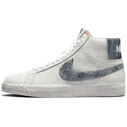 Кроссовки Nike Blazer Mid  ZoomPremium SB Faded Pack - Grey Fog Black