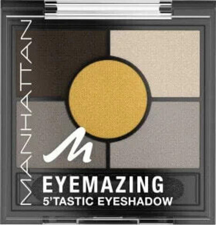 Тени для век Manhattan Lidschatten Palette Eyemazing 5'Tastic 001 Golden Eye, 3,8 г