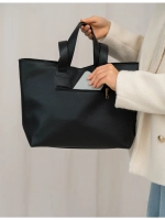 Сумка большая через плечо шоппер