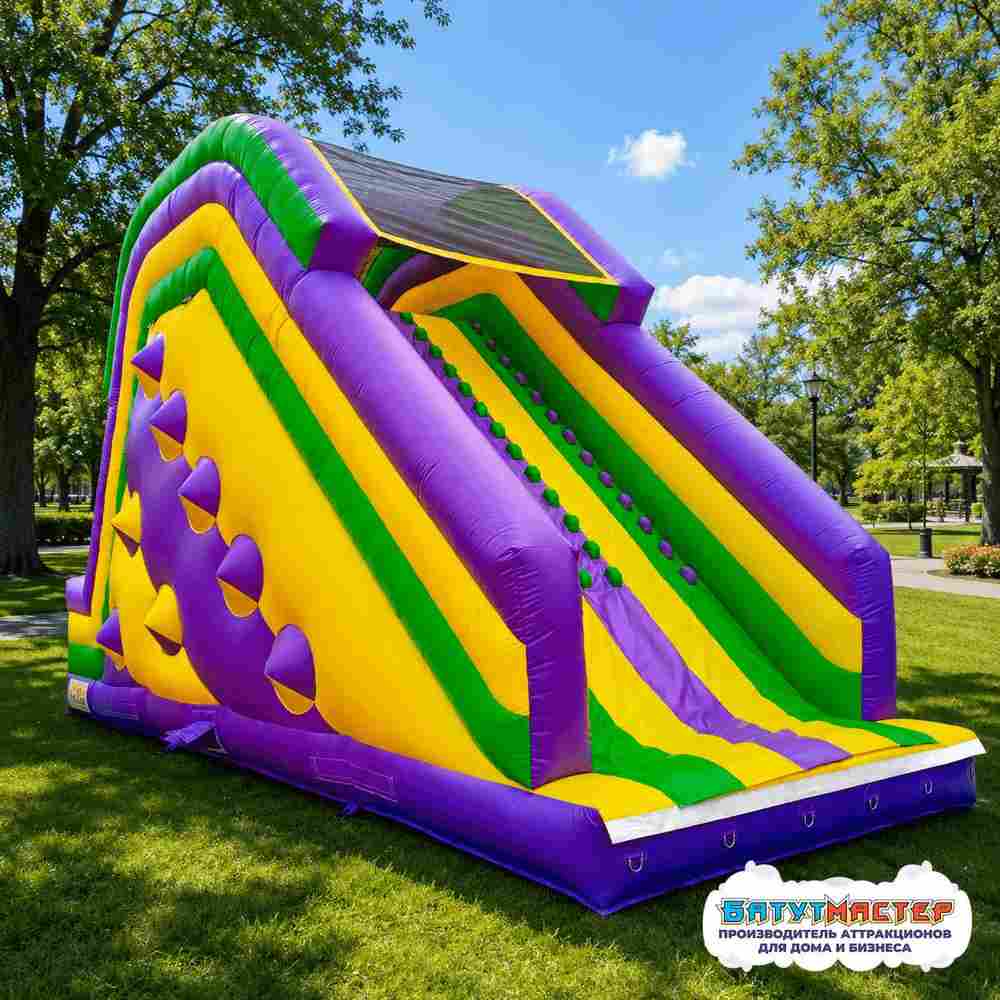 Надувной модуль препятствий «Большая гора», 9×3,5×5,6 м