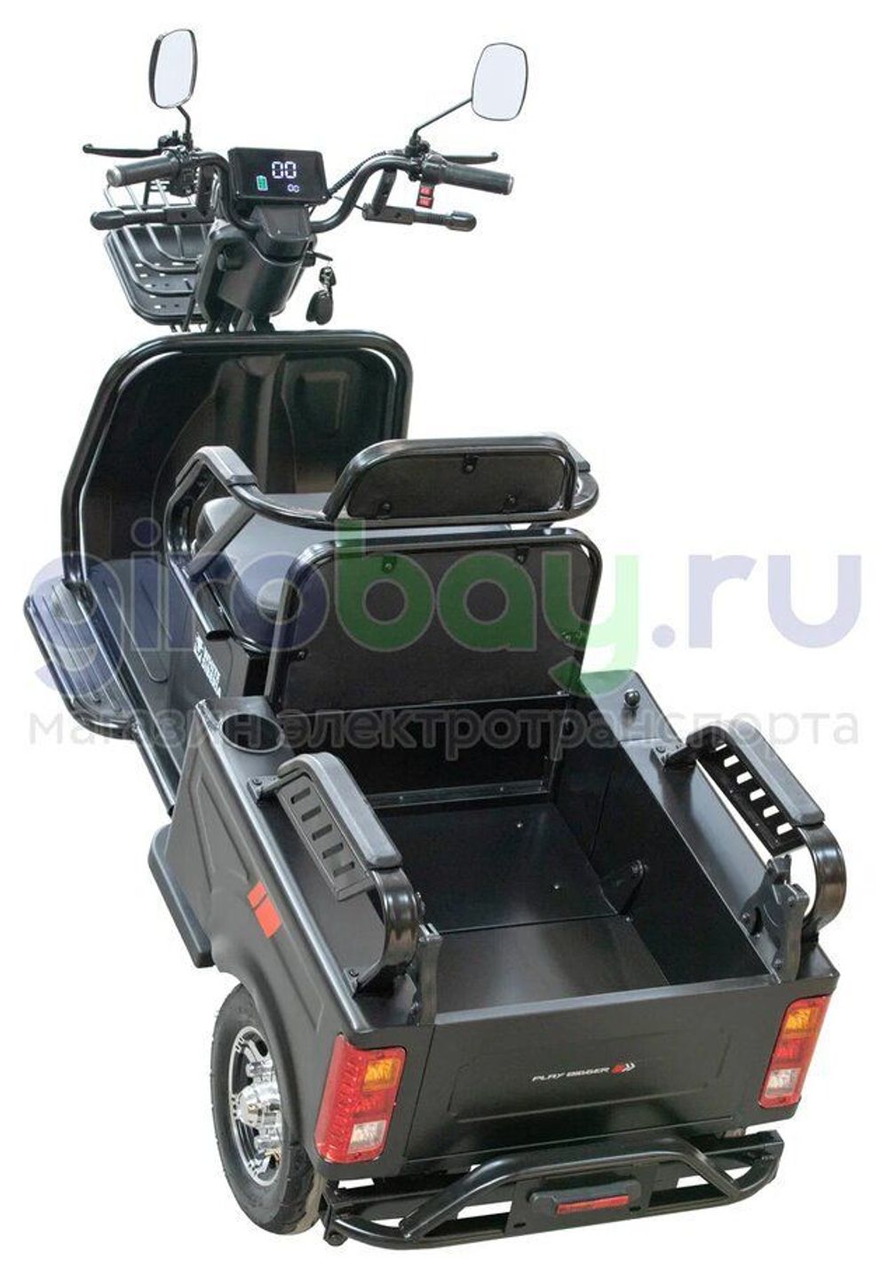 Электроскутер WHITE SIBERIA SIBTRIKE MAX 2000W фото 3 фото №5