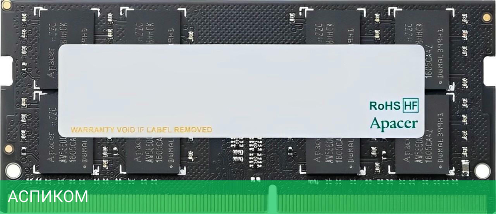 Оперативная память Apacer AS16GGB32CSYBGH (ES.16G21.GSH)