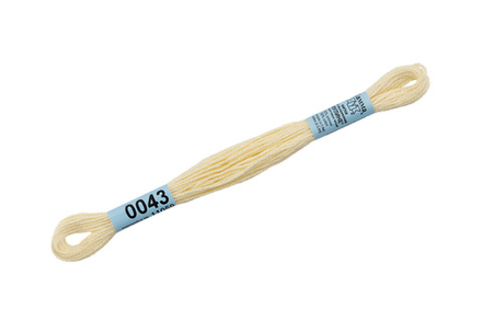 Мулине "Gamma", 100% хлопок, 8 м, №0043