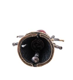 AM-3985 Колокольчик «Рыбака» (латунь, янтарь)