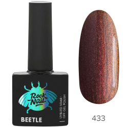 Гель-лак RockNail Beetle 433 Admiral Butterfly