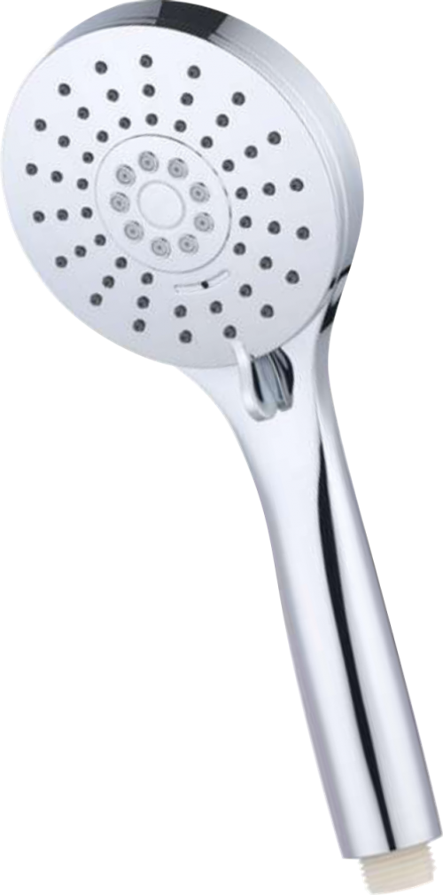 3018 Лейка для душа ХРОМ 10*24,5см (3-функций) HANSEN (50/1шт)