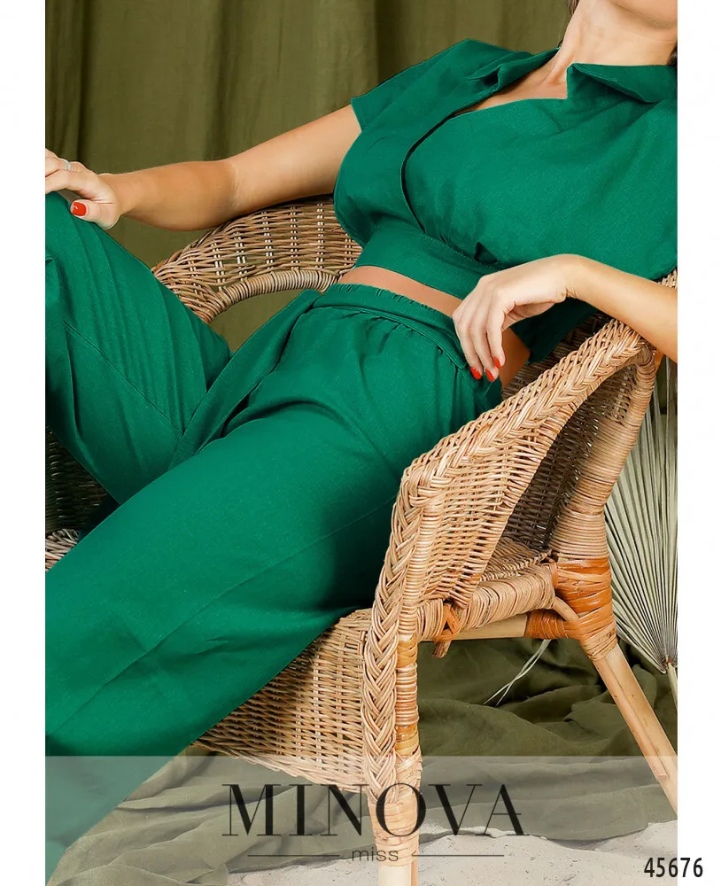 Костюм 2182-зеленый Minova