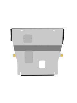 Защита картера и коробки передач (с креп.) для NISSAN X-Trail (2014-н.в.) 2.0 бензин АТ FWD NLZ.36.43.030A