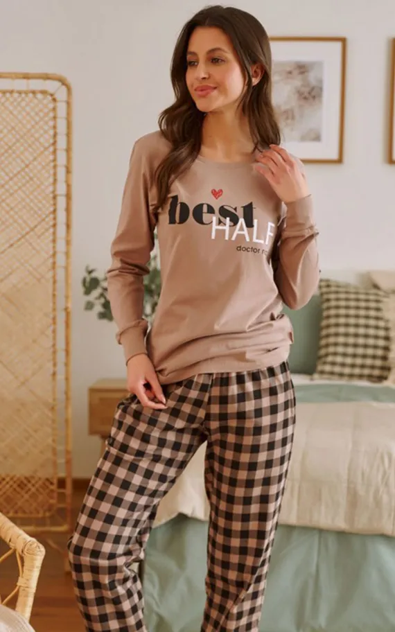 Пижама PM.5217 Beige