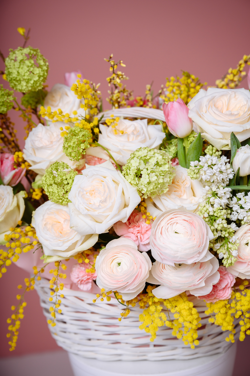 Корзина Цветочный сад