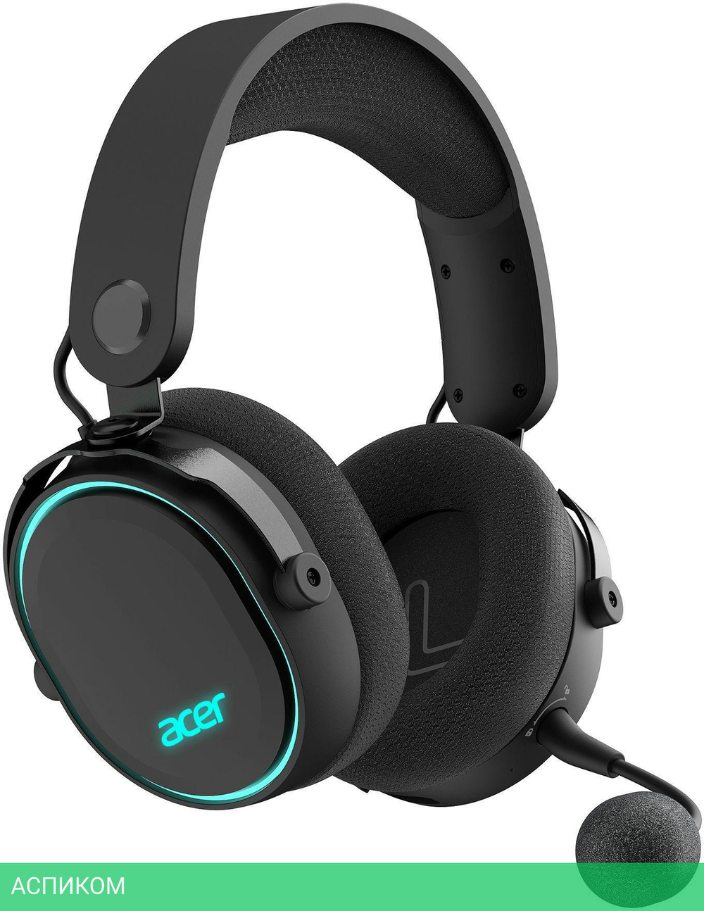 Наушники Acer OHR303 черный (ZL.HDSEE.009)