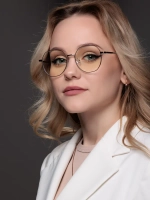 Очки для компьютера имиджевые защитные прозрачные нулевки