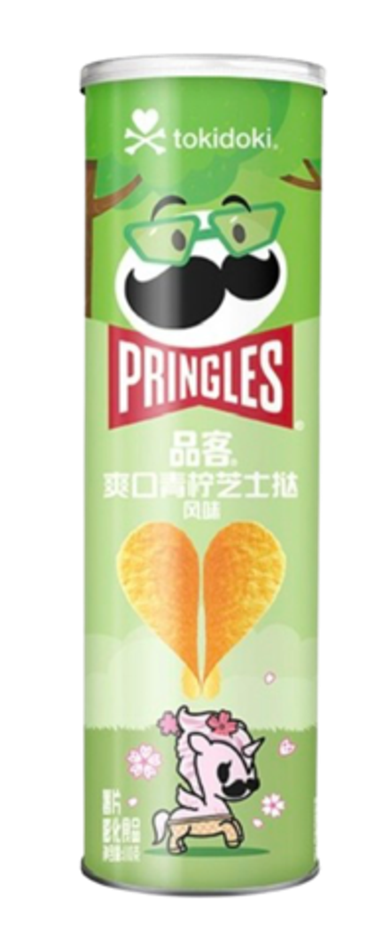 Чипсы Pringles со вкусом лайма и сливочного сыра