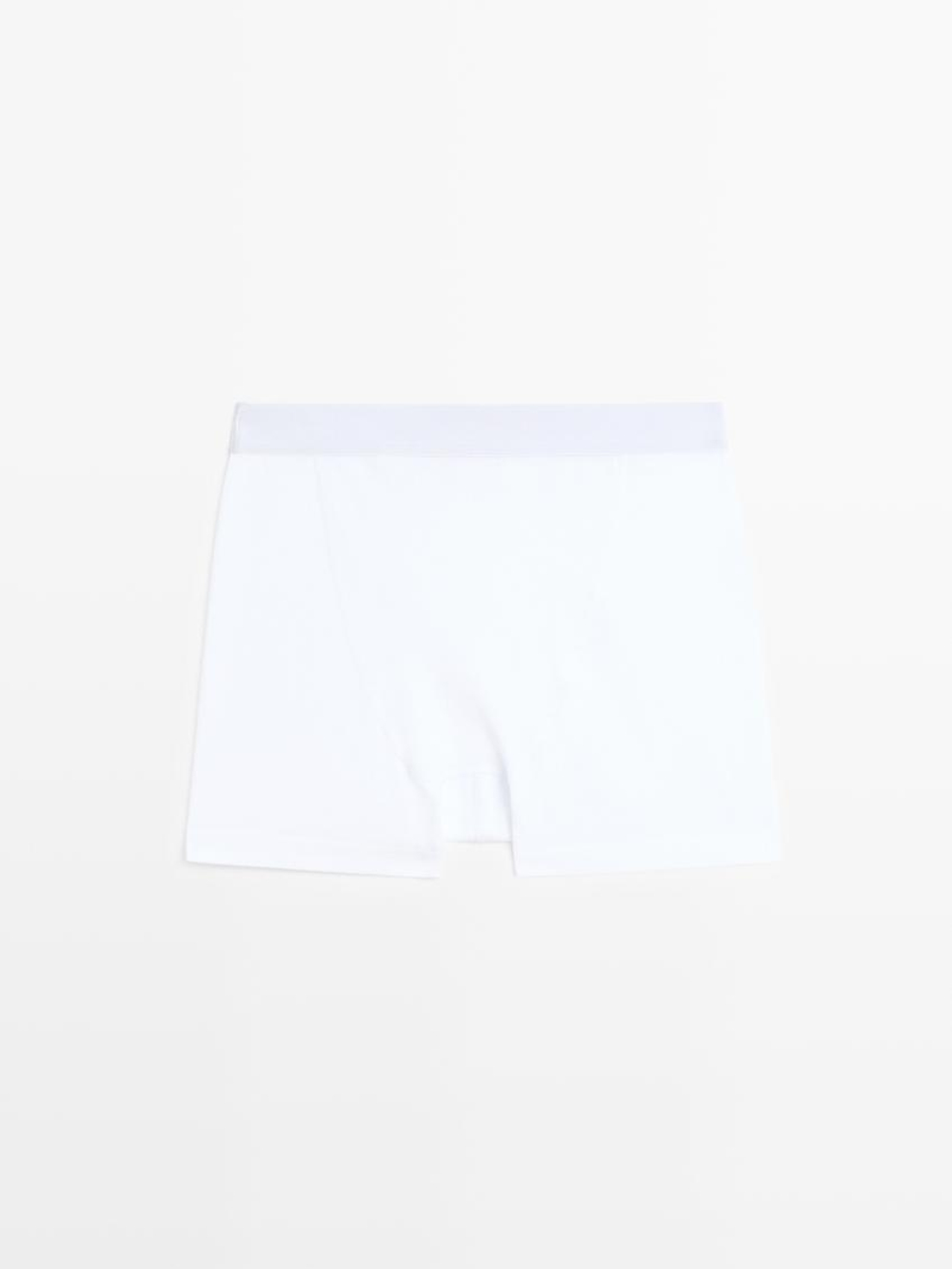 Massimo Dutti русы-боксеры с логотипом на поясе, белый