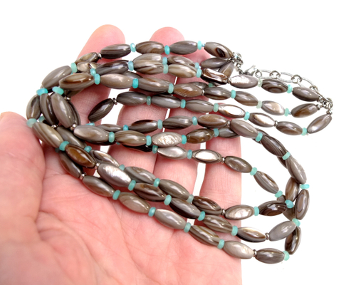 Бусы из перламутра (н-1040)