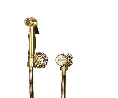 Гигиенический душ без смесителя (на одну воду) Bronze de Luxe 10134