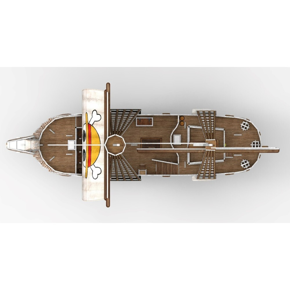 Revell / 3D пазл One Piece Flying Lamb/ Going Merry 112 элементов/ 00270