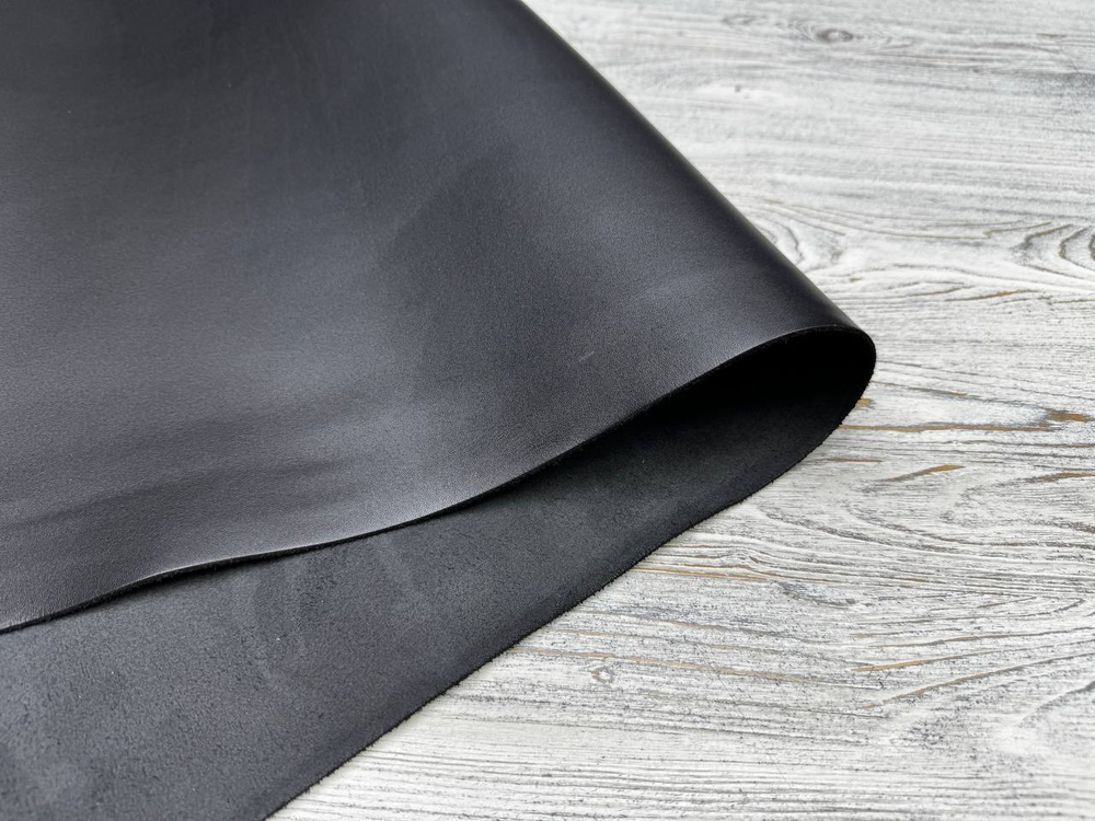 Boolwing Classic Nero (1,8-2,0 мм), цв. Черный, натуральная кожа