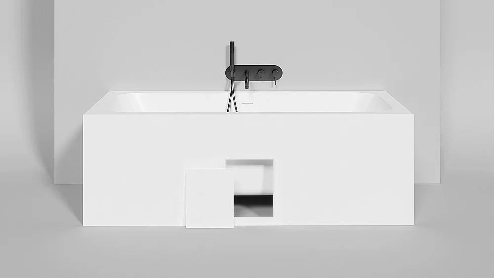 Ванна Salini Orlanda Axis S-Sense 170х75 103313M белая матовая