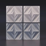 Гипсовая панель Крупные ромбы