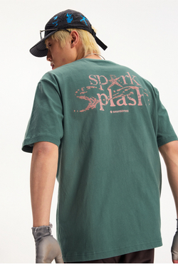 Футболка Nothomme Monterest Spark Splash зеленый