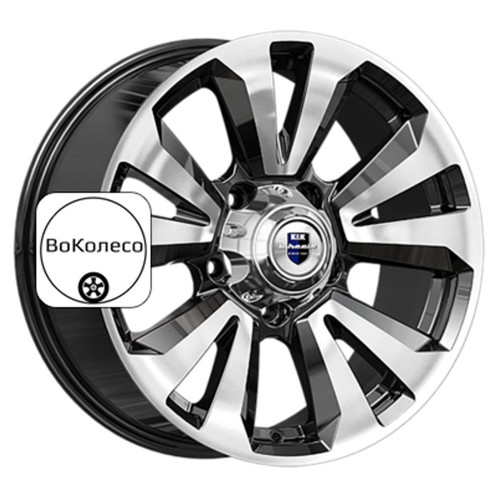 8x18/5x139,7 ET30 D108,5 Ла-Пас (КС897) Алмаз черный K&K