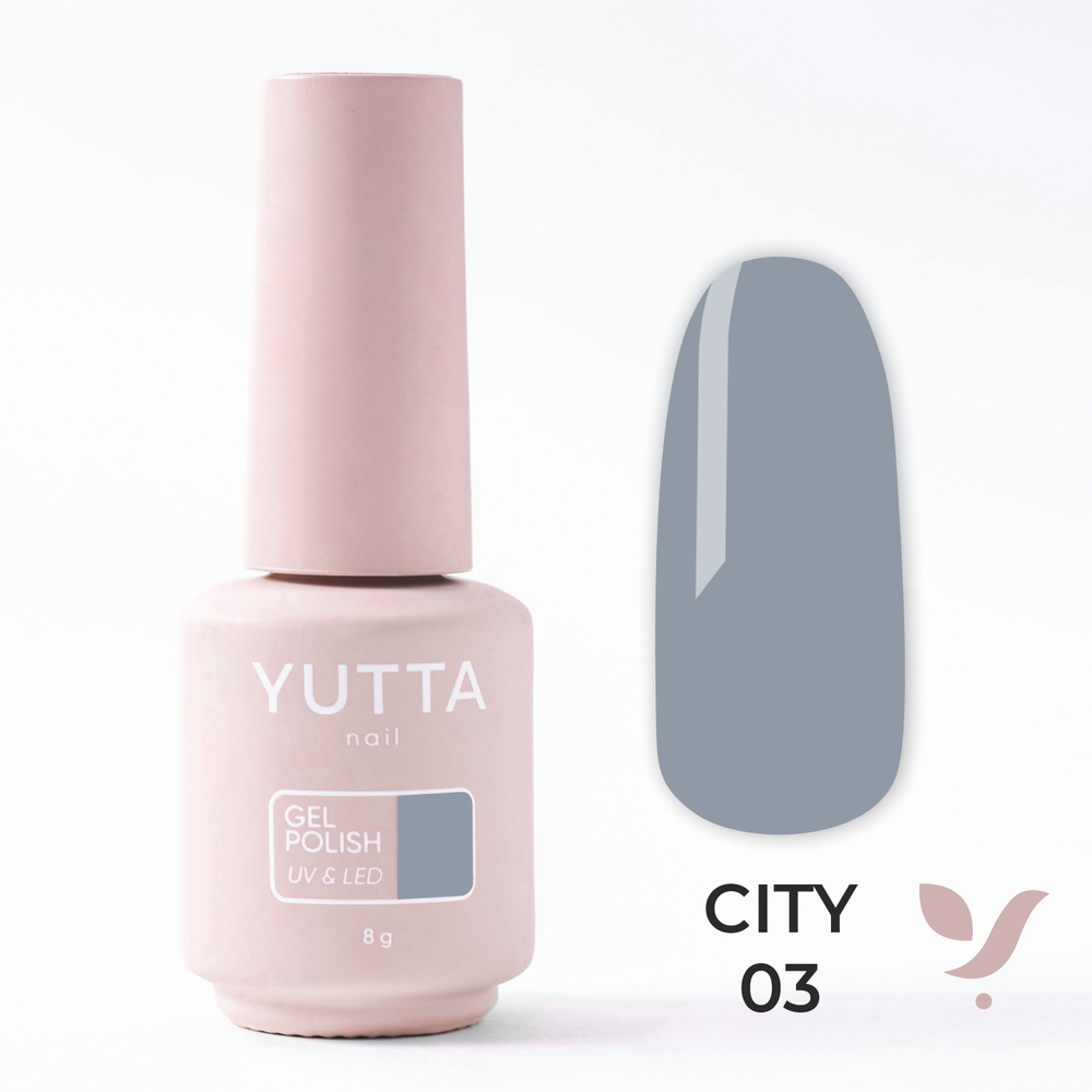 Yutta, Гель-лак City 03, 8g