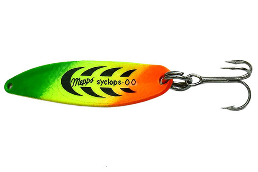 Блесна колебалка Mepps SYCLOPS, 2, Tiger/Gold
