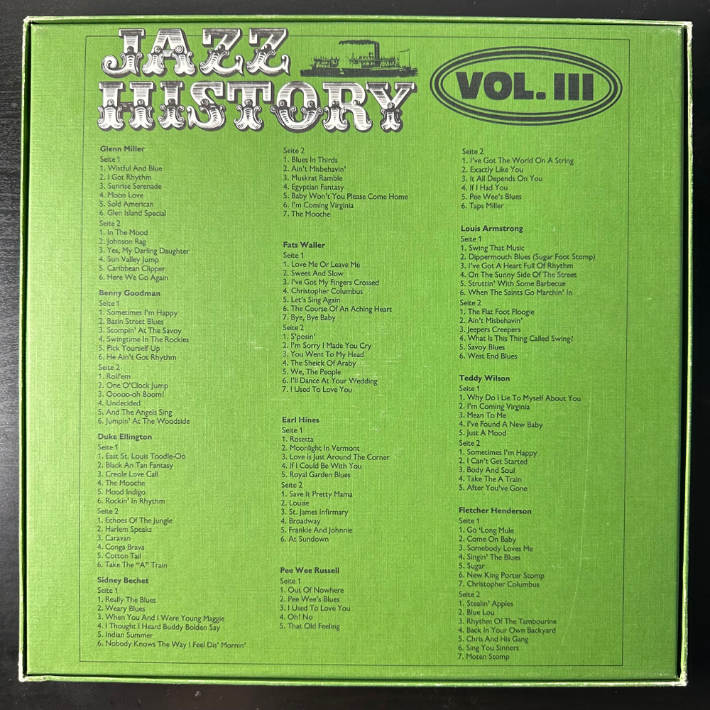 Сборник Jazz History / 10 LPs Vol. V (Европа)