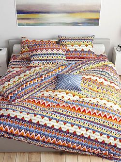 Постельное белье Сказка "Орнамент" евро Наволочка 50х70 см 2 шт Простынь 240х215 см Пододеяльник 200х215 см, перкаль