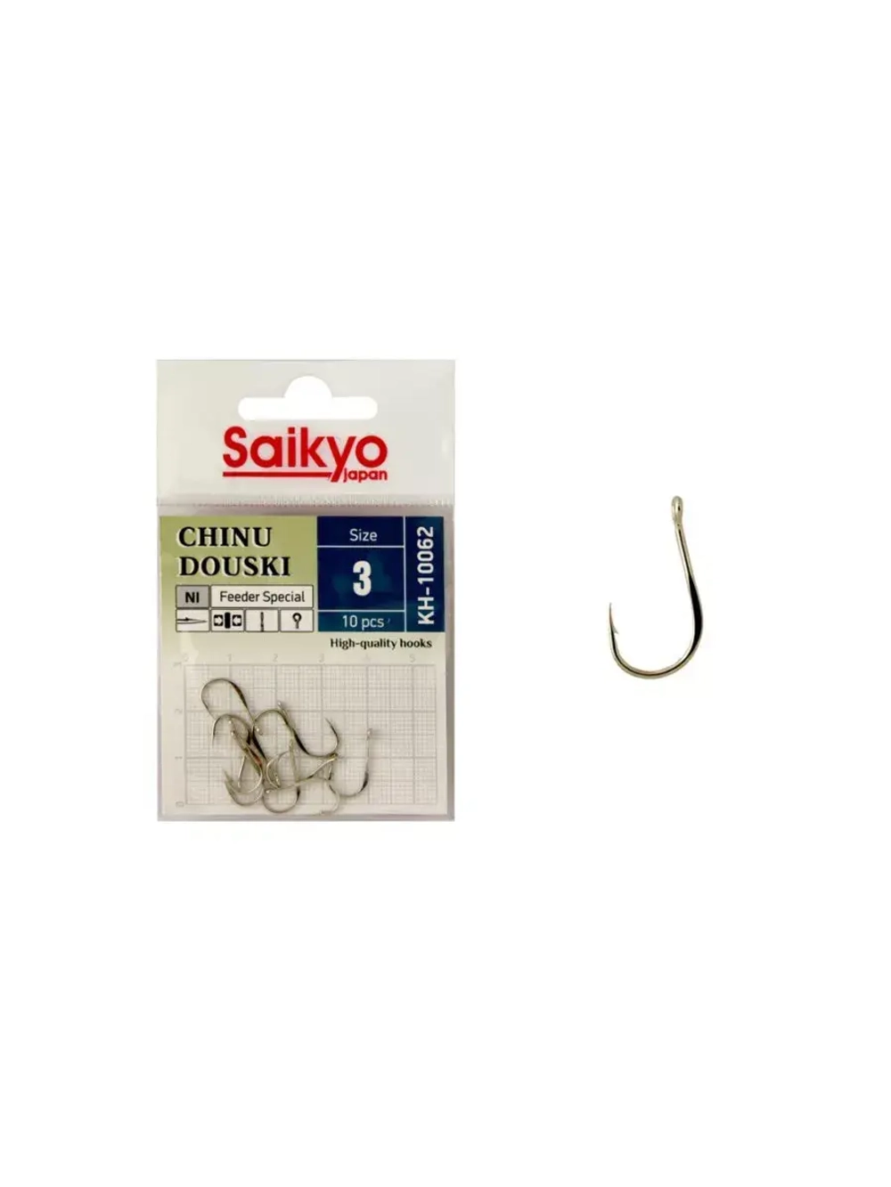 Крючки для рыбалки Saikyo KH-10062 NI CHINU DOUSKI