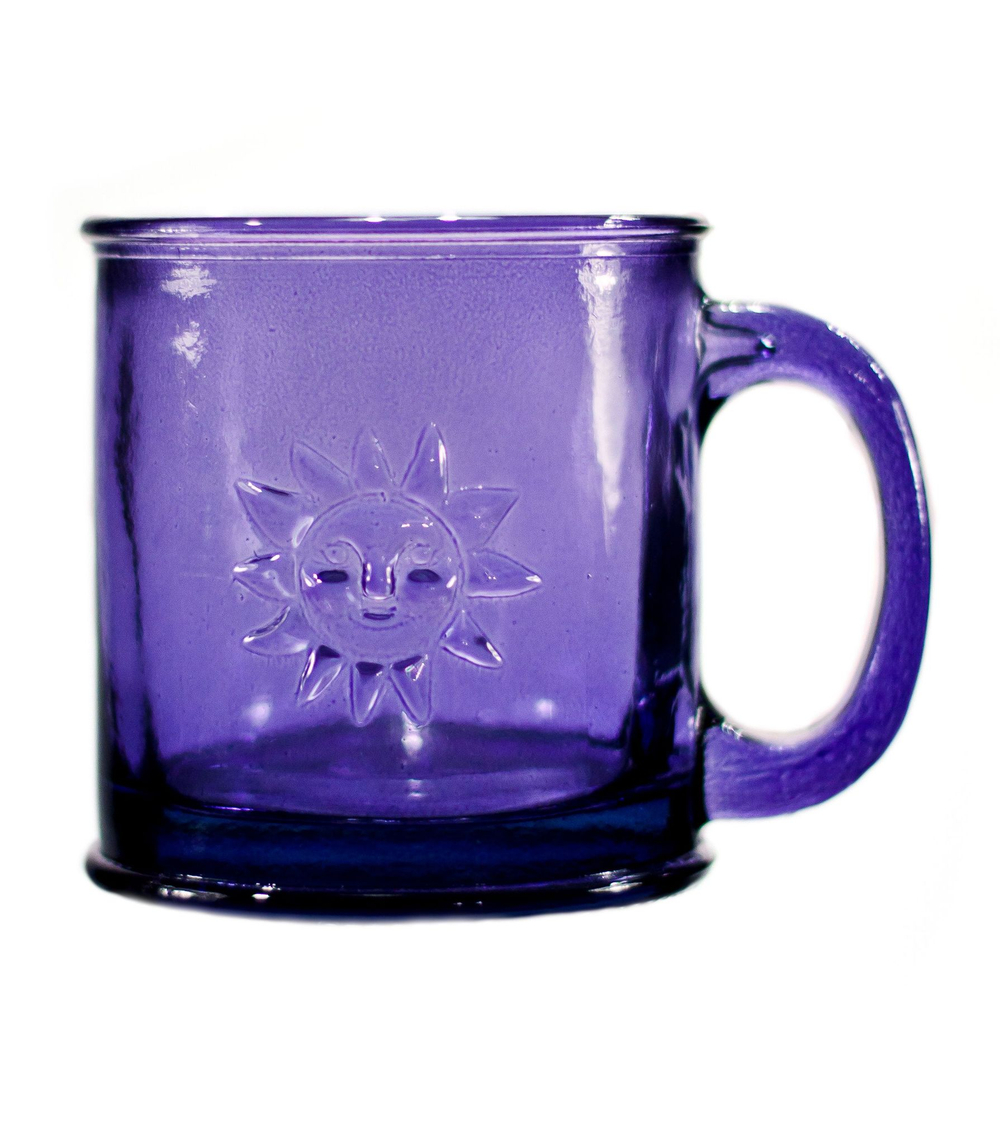 Кружка 350 мл San Miguel Sol фиолетовая Испания