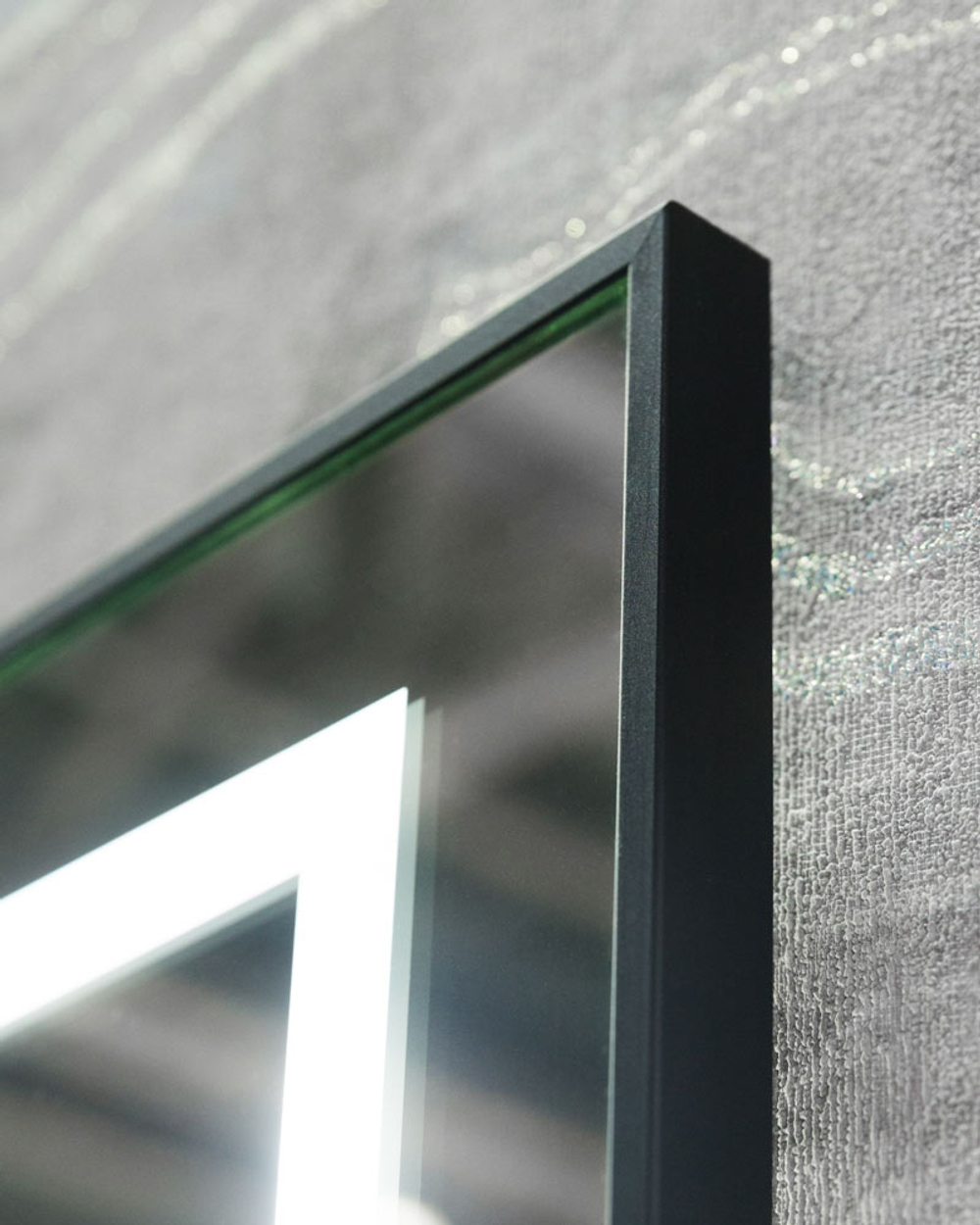 Зеркало BelBagno SPC-KRAFT-800-800-LED-TCH-WARM-NERO