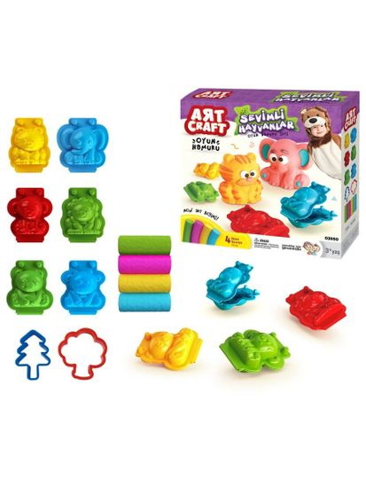 Набор для лепки AЯT CRAFT "Любимые животные"
