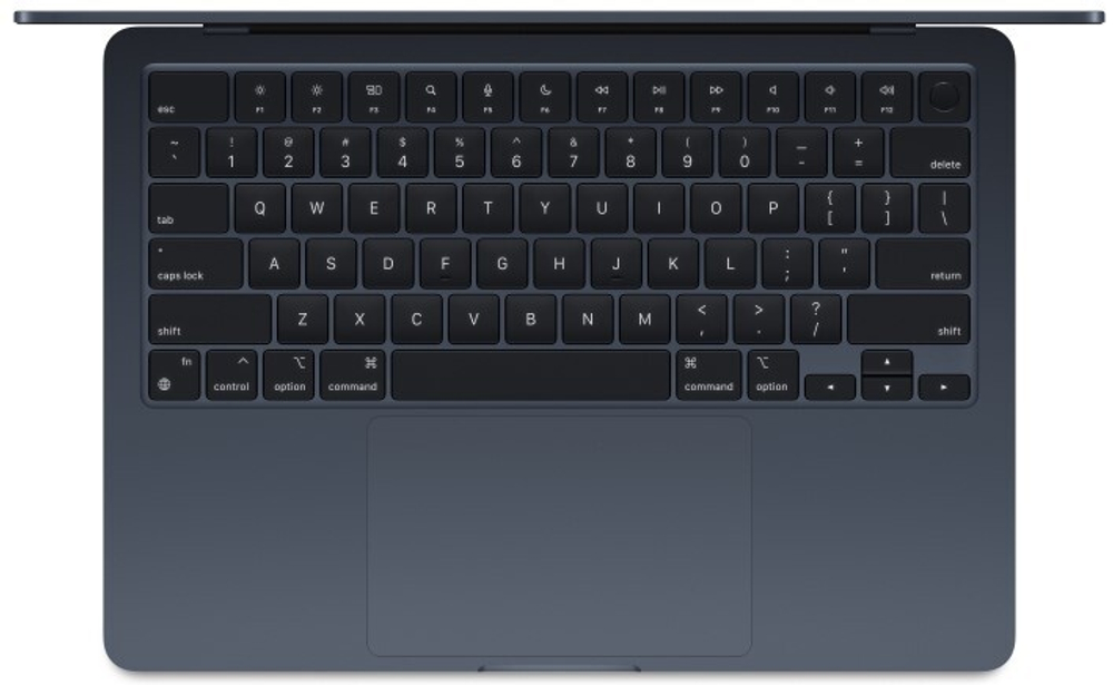Ноутбук  Apple MacBook Air 13 (2024) 13 ", M, 8 Гб RAM, 512 Гб SSD, M3 10-core GPU, Черный