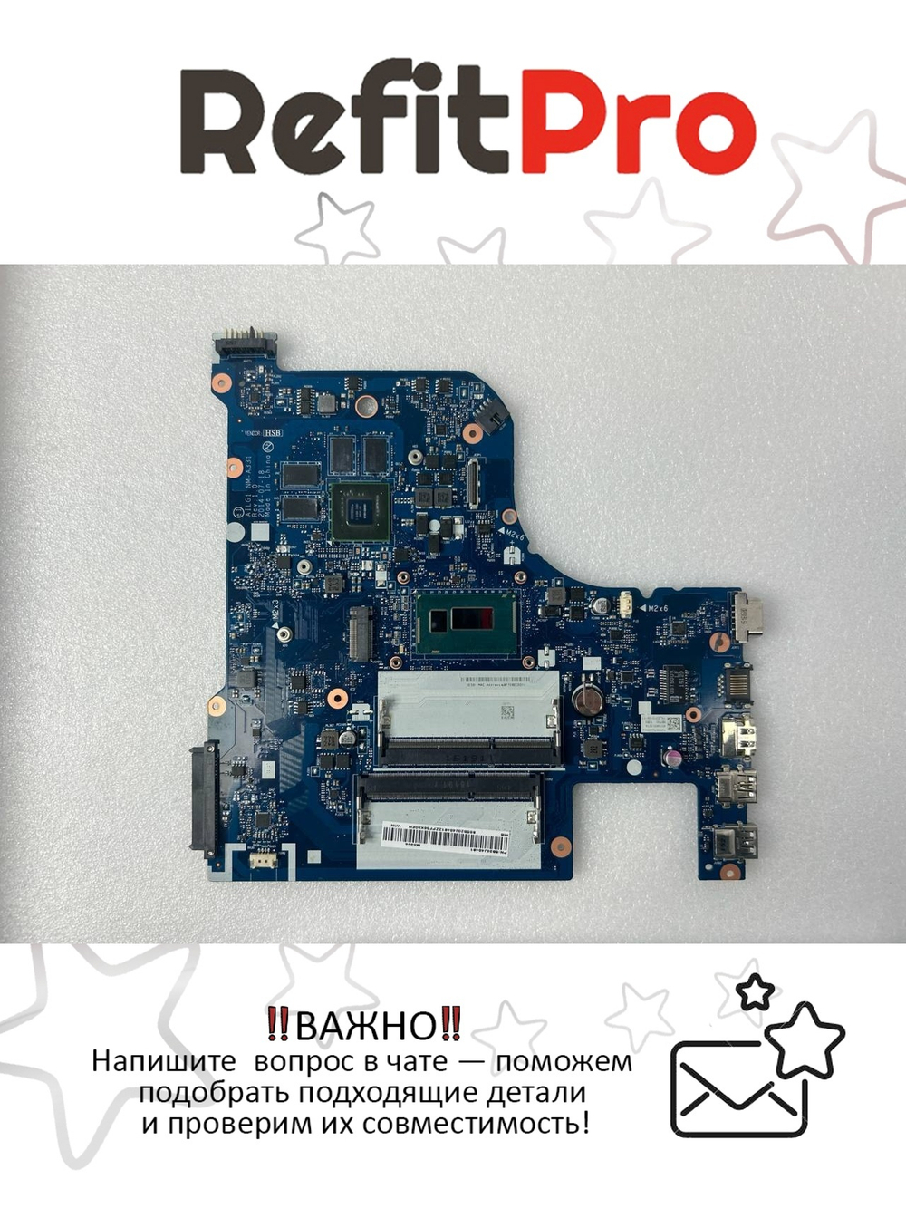 Материнская плата для ноутбука Lenovo B70-80 AILG1 NM-A331 W8S Intel core I3-4005U GeForce 920M 2G (5B20J40481), оригинал