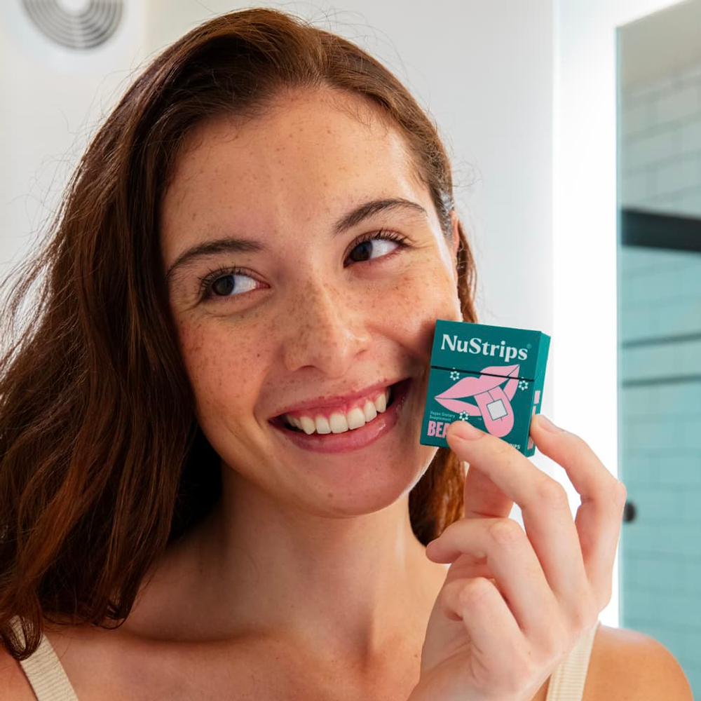 NuStrips, Beauty In A Strip™, сладкая клубника, 30 полосок