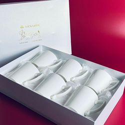 Lenardi 305-135 Набор из 6 кружек 330мл в под.уп.(х6)Фарфор