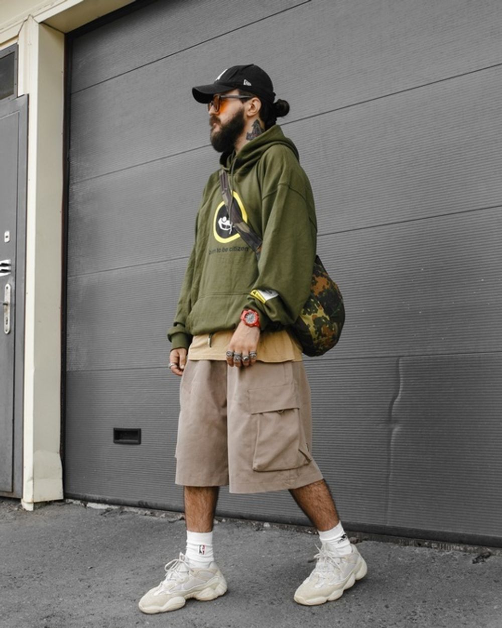 Шорты Issaya Big Cargo бежевые