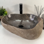 Раковина из речного камня RS-65232 52*40*15 0862