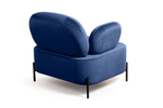 Кресло Dandy, бархат синий 29