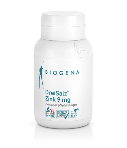 BIOGENA ТРИ СОЛИ ЦИНКА 9 мг DreSalz Zink (60 кап)