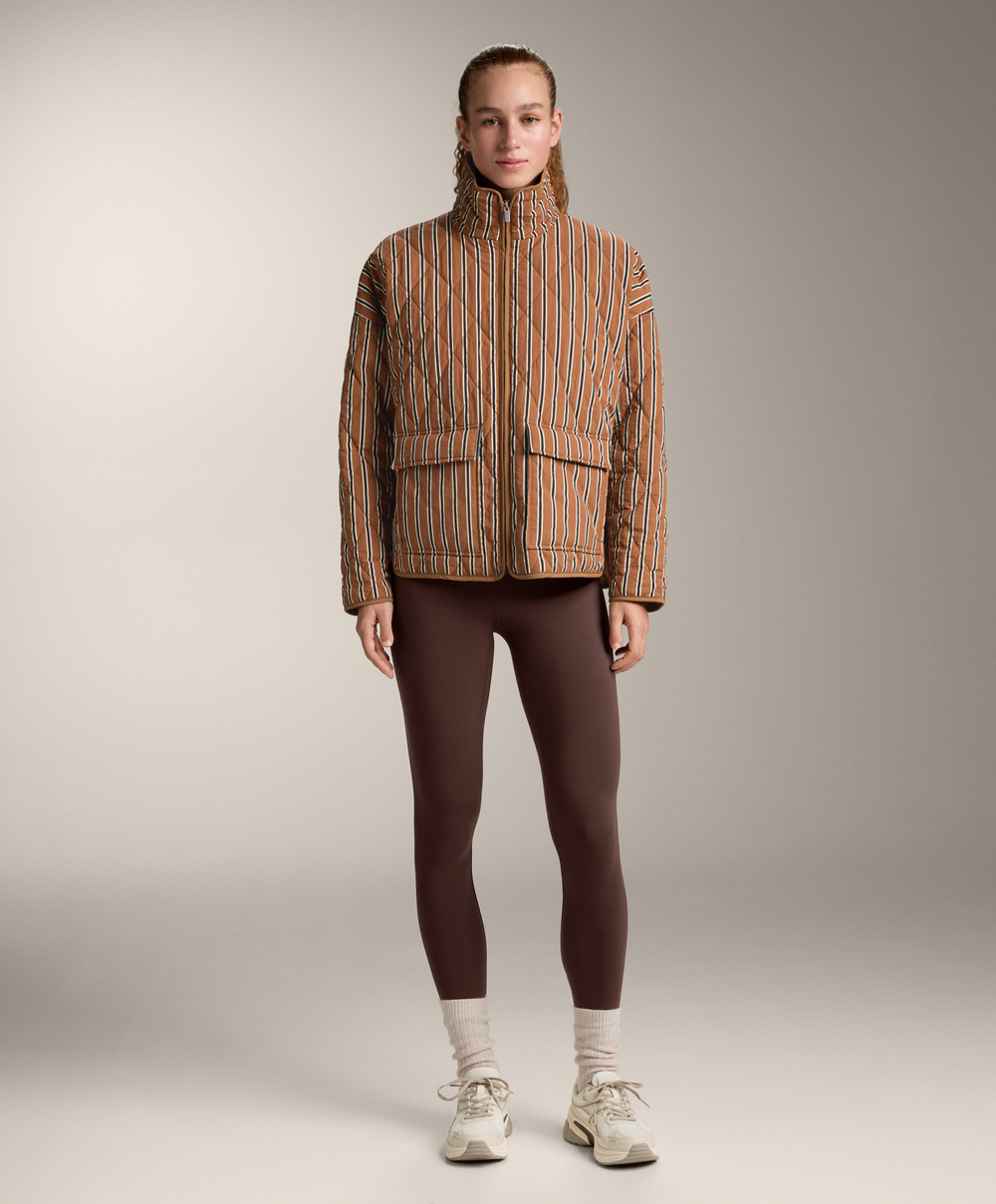 Oysho Водонепроницаемая куртка FELLEX® с утеплителем AEROGEL, светло-коричневый