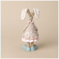 ФИГУРКА ДЕКОРАТИВНАЯ КРОЛИК 8*8*28СМ