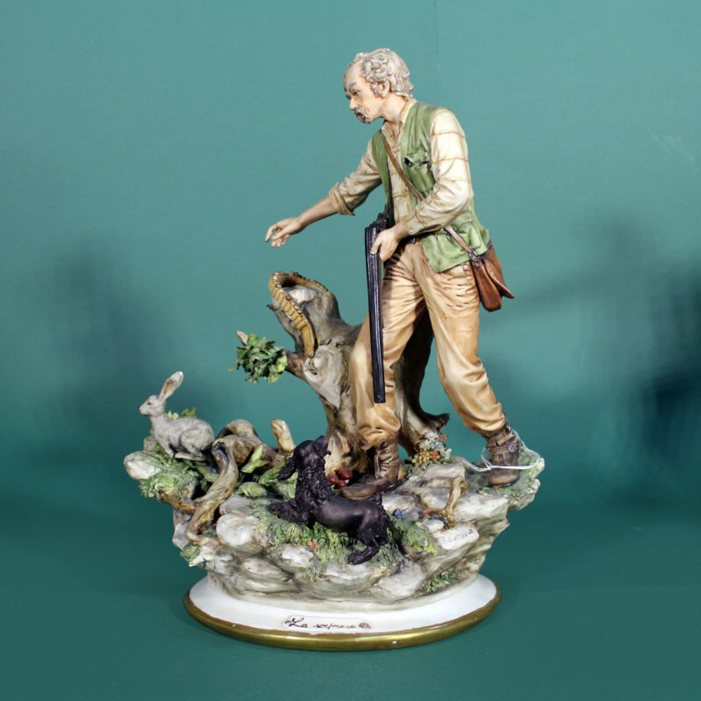 Скульптурная композиция «Сюрприз охотника»