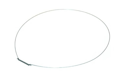 Внешний хомут манжеты люка indesit, ariston, whirlpool короткая пружина