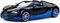 Oyuncaq avtomobil Rastar Bugatti Grand Sport Vitesse Die-Cast Model, Black and Blue