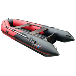 Лодка ПВХ Hunterboat Хантер Классика НД 365ЛКА Красный / Чёрный