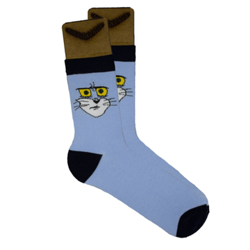 Носки длинные "Том" (голуб.)